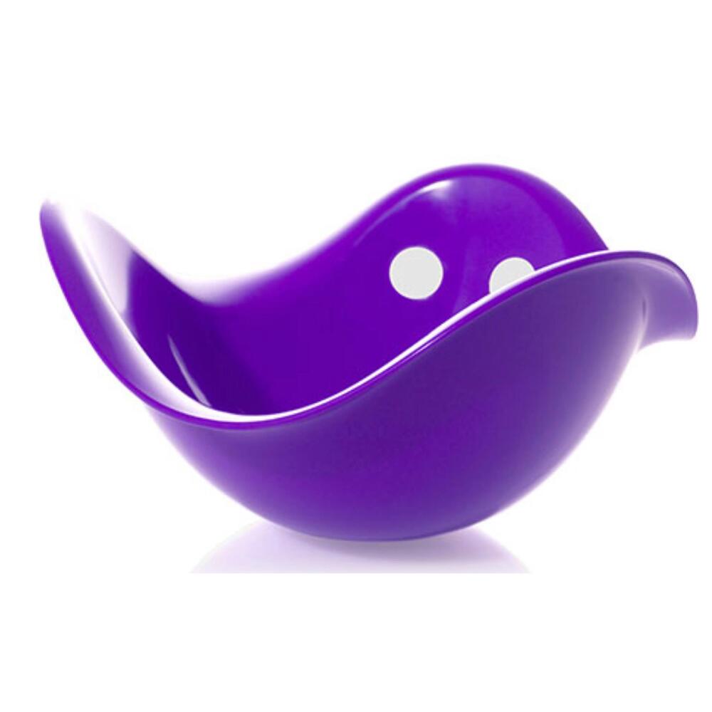 NEW FAT BRAIN TOYS kid's bilibo bowl-shaped toy in purple